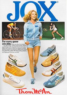 70s Sportswear, 90s Fashion For Women, Just Seventeen, Fashion 1970s, 80s And 90s Fashion, Vintage Sportswear, Retro Sports, Vintage Sneakers, 1970s Fashion