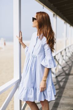 CIHT_NYC_JUNE_534 Áo Blu, Spring Dresses Casual, Trendy Sewing, Mode Inspiration, Trendy Hairstyles, Trendy Dresses, Sewing Dresses, Baby Doll, Look Fashion