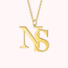 [PERSONALIZED DOUBLE LETTERS]: This double letters necklace is quite minimalist in style. You can choose from gold, silver, or rose gold finishes and customize it with two meaningful letters to keep your special moments close to your heart and showcase your intimacy with the ones you love.
[SAFETY MATERIAL]: The necklace is made of stainless steel or sterling silver and uses superb polishing technology to make every detail smooth and bright. The material is safe, sturdy, and durable, not easy to Classic Initials Name Necklace For Anniversary, Gold Necklaces With Letter Print For Anniversary, Monogram Charm Necklaces For Anniversary And Mother's Day, Classic Initial Necklace For Anniversary And Mother's Day, Monogram Charm Necklace For Mother's Day Anniversary, Monogram Charm Necklace For Anniversary On Mother's Day, Elegant Gold Necklaces With Letter Print, Elegant Gold Necklace With Letter Print, Gold Initial Pendant Necklace With Letter Print