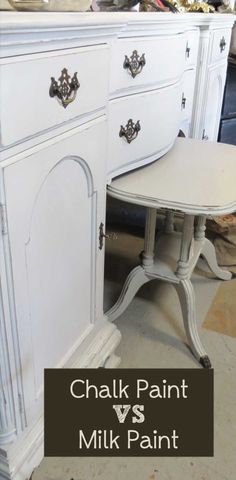 chalk paint vs milk paint what's the best choice?