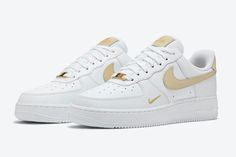 Wmns Nike Air Force 1 ’07 Essential ‘White Rattan’ Shoes Room, White Rattan, White And Beige, Cute Nike Shoes, Nike Air Force 1 07, Nike Basketball Shoes, Cute Nikes, Mens Nike Shoes, Blue Nike