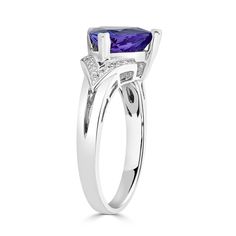 Tanzanite Ring, Tanzanite Gemstone, 14k White Gold Ring, Ring Style, White Gold Ring, Metal Color, Diamond Gemstone, White Gold Rings, Gold Ring