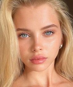 Nose Job Reference Pics, Rhinoplasty Front View, Button Nose Front View, Perfect Nose Front View, Beautiful Blonde With Blue Eyes, Short Face, Rhinoplasty Nose Jobs, Job Inspiration, Pretty Nose