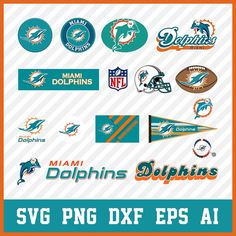 Miami Dolphins Svg Bundle, Dolphins Svg, Miami Dolphins Logo, Dolphins Clipart, Football SVG bundle, Svg File for cricut, Nfl Svg Dolphin Clipart, Head Soccer, Nfl Wallpaper, Nfl Dolphins, Nfl Football Art, Miami Dolphins Logo