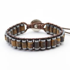 6*6 tiger eye and 6*2 hematite natural stones were used in our bracelet model, which was specially designed from natural stones. It is a product that requires a lot of effort to be long-lasting and durable. It will add elegance to your style with its special design. We wish you to use your bracelet in beautiful and healthy days. IMPORTANT WARNING: Keep all products away from water and chemical liquids. When our products come into contact with water, there will be no damage to natural stones, but Bracelet Model, Bracelet Pendant, Natural Stone Bracelets, Special Design, Stone Bracelet, Bracelet Gift, Tiger Eye, Fashion Bracelets, Gift For Lover