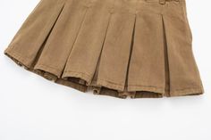 Get ready to turn heads in the Paulina Pleated Mini Skirt! This retro and casual skirt features a wide pleated design, perfect for creating a flirty and fun look. With a low waist and short inside, this skirt is all-match, making it a versatile addition to your wardrobe. Part of the Alees Fashion Streetwear Collection. Paulina Pleated Mini Skirt in Camel Retro, Casual Low Waist Wide Pleated Skirt All-Match Short Inside Alees Fashion Streetwear Collection Wide Pleated Skirt, Streetwear Collection, Match Making, Fashion Streetwear, Casual Skirt, Pleated Mini Skirt, Low Waist, Dress Romper, Short Pants