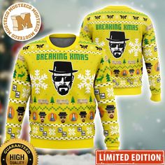 Boy God of War Ugly Christmas Sweater (Copy) Sweater Designs, Holiday Sweaters, Christmas Ugly Sweater, Sweater Collection, Holiday Style, Classic Holiday, Holiday Sweater, Sweater Design, Breaking Bad