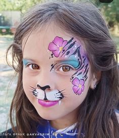 Thanksgiving Facepainting, Face Painting Booth, Tiger Face Paint, Kitty Face Paint, Animal Face Paintings, Kids Face Paint, Halloween Makeup Inspiration