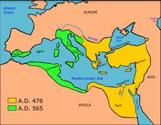 a map of the middle east with different areas in yellow and green, including egypt