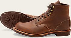 Men's 3343 Blacksmith 6" Boot | Red Wing Heritage Redwing Blacksmith, Handmade Leather Boots, Half Boots, Goodyear Welt