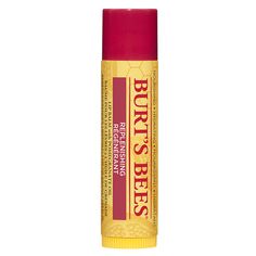 Burt Bees, Fruit Lip Balm, Burt's Bees Pomegranate, Burts Bees Lip Balm, Lip Treatments, Strawberry Lip Balm, Natural Beauty Brands, Lip Balm Collection, Pomegranate Oil