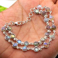 We assure you that we will resolve any kind of issue or concern you may leave. Sterling Silver Bracelets Handmade, Jewellery Dish, Designer Bracelet, Handmade Jewelry Bracelets, Labradorite Bracelet, Handmade Fine Jewelry, Adjustable Jewelry, Sterling Silver Jewelry Handmade, Funky Jewelry