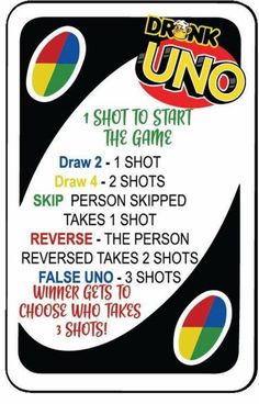 an uno card game with instructions for how to play