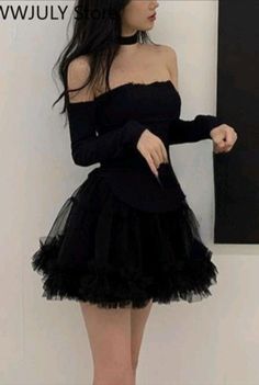 Casual Korean Fashion, Elegant Y2k, Y2k Mini Dress, Korean Fashion Shorts, 2 Piece Dress, Gaun Fashion