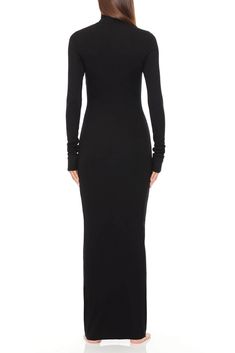 ÉTERNE's Long Sleeve Turtleneck Maxi Dress is crafted from our butter soft ribbed cotton and modal blend, offering a slim fit and a maxi length— a versatile essential for everyday wear. Turtleneck Maxi Dress, Cotton Citizen, Maxi Dress Black, Long Sleeve Turtleneck, Denim Shop, Black Maxi Dress, Top Shoes, Jumpsuit Dress, Blazer Jacket