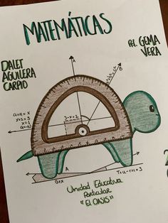 a drawing of a tortoise with instructions on how to use the wheel for balance