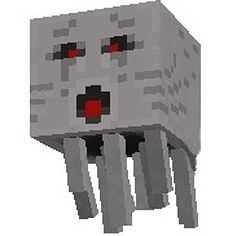 an image of a minecraft character with red eyes