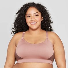 Women's Nursing Sports Bra - Auden Supportive Nursing Friendly Sports Bra, Supportive Yoga Nursing Bra, Full Coverage Nursing Bra For Yoga, Full Coverage Nursing Bra With Light Support For Yoga, Yoga Nursing Bra With Full Coverage, Yoga Nursing Bra With Full Coverage And Built-in Bra, Supportive Seamless Nursing Bra For Workout, Supportive Seamless Nursing Bra For Yoga, Supportive Nursing Bra For Gym