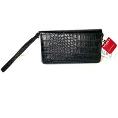 New Mundi Women’s Black Leather Animal Print Wallet - Cassie On The Go Bundle & Save Purchase With Confidence 5 Star Seller Fast Shipping July22 Trendy Black Formal Wallet, Clutch Organization, Blue Leather Wallet, White And Black Cat, Fabric Wallet, Red Wallet, Blue Wallet, Rfid Blocking Wallet, Checkbook Cover