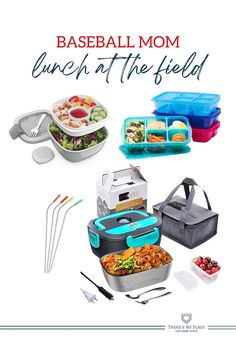 Baseball mom tips and tricks for easy and healthy lunches at the baseball field all season long. Baseball Mom Snacks, Dinner At The Ball Field, Ball Field Snacks, Baseball Meals On The Go, Baseball Dinners On The Go, Ball Field Meals, Travel Ball Food Ideas, Ballpark Food Ideas