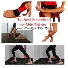 the best stretches for shin splints from beautiful to the core