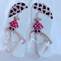 Nwot Original Brazilian Havaianas Rubber Sandals - Handmade Carefully & Beautifully Embroidered- Owl Decor - Usa9/10w- Eur 41/42 - Bra 39/40- Perfect For The Beach Or Pool! . Plz Refer To All Pictures And Feel Free To Ask Any Question. Bundle & Save Even More ! Your Shipping Label Covers Up To 5 Lbs. Sign Up Using Code Forward2u And Get $10 Off From Poshmark On Your First Purchase . Occasionally, I Do Recycle Clean Shipping Supplies To Help Keep Our Planet Cleaner. Smoke & Pet Free Environment. Fun Adjustable Flat Flip Flops, Adjustable Fun Flat Flip Flops, Embroidered Owl, Flip Flop Craft, Question Sign, Rubber Sandals, Owl Decor, Shipping Label, Shipping Supplies