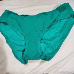 Victoria's Secret Panties Cotton Front Sheer Back Size Large Bikinis Nwot Victoria's Secret Seamless Beach Bottoms, New Green, Women's Intimates, Victoria's Secret, Green, Women Shopping, Color