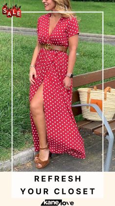 Polka Dot Wrap Maxi Dress Wrap Maxi Dress, Color Pick, Maxi Wrap Dress, Elevate Your Style, Your Style, Polka Dot, Polka Dots, Maxi Dress, Free Shipping