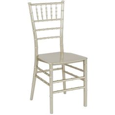 a white chiavard style chair on a white background