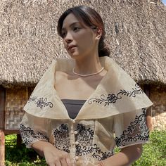 Maria Clara Barong 5750B - Barongs R Us