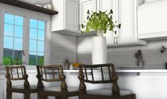 elegant bloxburg kitchen build realistic home roblox Realistic Home Bloxburg, Realistic Blocksburg Kitchen, Bloxburg Realistic Home Interior, Realistic Cottage Bloxburg, Bloxburg Realistic Kitchen, Bloc Burg Dining Room, Bloxburg Architecture, Coastal Farmhouse Exterior, Coastal Bloxburg