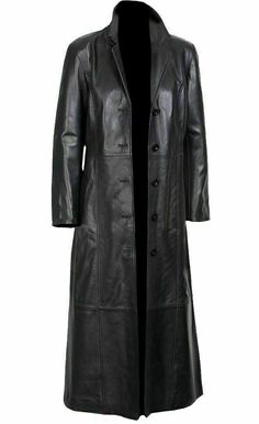 Plus Size Leather Jacket, Plus Size Leather, Long Black Coat, Long Coat Women, Trench Coat Men, Leather Trench, Trench Coat Black