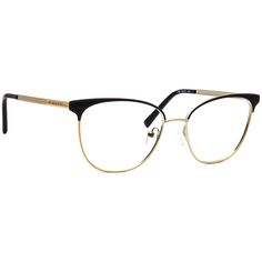 Condition: New. No lenses, frame is in perfect condition. . Brand: Michael Kors . Model: MK 3018 (Nao) 1195 . Color: Black/Pale Gold . Material: Metal . Shape: Square . Lenses: These eyeglasses do not come with lenses, which is ideal to fit them with your own prescription or non-prescription lenses. To make lenses that are a perfect fit, your lab technician will use a tracer machine that traces the shape of the frame for the exact measurements. . Note: Does NOT come with case and/or accessories however the item will be shipped in sturdy packaging. . Size: Lens Width: 54 mm Bridge Size: 17 mm Lens Vertical: 44 mm Temple Length: 140 mm Overall Width: 137 mm Frame Vertical: 47 mm  . Michael Kors Eyeglasses, Lab Technician, Pale Gold, Eye Wear Glasses, Eyeglasses For Women, Prescription Lenses, Eyewear Sunglasses, Gold Material, Eyeglasses Frames