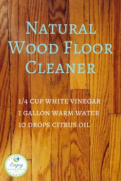 the natural wood floor cleaner app on an iphone