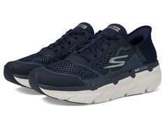 PRICES MAY VARY. SKECHERS SLIP-INS (HANDS-FREE): keep up the pace in enhanced comfort and stability with the Skechers Max Cushioning Premier sneakers (tennis shoes); slip inside these trainers and go SKECHERS MAX CUSHIONING MEN: these sneakers are designed for exceptional comfort and support; featuring an adjustable lace-up front (top of shoe) with an exclusive heel pillow that holds your foot securely in place SKECHERS AIR-COOLED MEMORY FOAM: provides pressure relief, instant comfort, and breat Athlete Workout, Kids Luggage, Walking Shoes, Luxury Store, Pharmacy Gifts, Tennis Shoes, Memory Foam, Walking, Lace Up