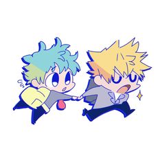 Deku And Bakugou, Bkdk Canon, Wonder Duo, 90s Wallpaper, Halloween 3, Izu, Hero Academia Characters