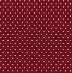 a red background with white polka dots