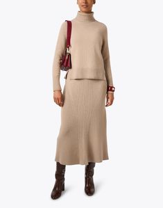 Expertly knit, Kobi Halperin's Wylan sweater is a polished option for the new season. Crafted from cashmere, the midi turtleneck silhouette is crafted to perfection. Wear yours with a coordinating skirt or your favorite pair of jeans for a variety of chic styling options.