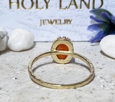 Don't miss this opportunity to own this beautiful gemstone ring crafted in 14k gold filled => Gemstone Type - Carnelian => Gemstone Size - 6*8 mm => Gemstone Cut - Cabochon => Metal Type - 14k Gold Filled (Tarnish Resistant And Nickel Free) - also available in 925 sterling silver * Please contact me for pricing on a sizes larger than 11 * ~ Feel free to ask me about custom made designs. ❏ Replacements and custom orders : ✪ 925 sterling silver - no additional cost ✪ 14k rose gold fill Bezel Set Oval Rings As Gifts, Oval Gemstone Stackable Rings For Gift, Oval Opal Ring With Bezel Setting For Promise, Oval Stackable Promise Rings With Accent Stones, Heirloom Oval Stackable Rings As Gift, Oval Opal Gemstone Ring For Jewelry Making, Oval Crystal Ring With Bezel Setting For Promise, Heirloom Oval Stackable Promise Rings, Adjustable Oval Rings With Ethical Gemstones