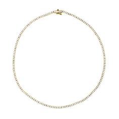 This 15 inch diamond tennis necklace is perfect for the bride on her special day and everday after.  With 5.5-5.75 carats of sparkling G-H diamonds this necklace is dainty enough to be layered and a wow piece on its own. Made to resist flipping. Can be made in 14 or 16 inches,(allow 3 weeks) Fine Jewelry Cubic Zirconia Single Strand Tennis Necklace, Dazzling Diamond White Single Strand Tennis Necklace, White Single Strand Diamond Necklace, Timeless Single Strand Diamond White Tennis Necklace, Single Strand Round Tennis Necklace For Wedding, Classic Single Strand Tennis Necklace For Weddings, Single Strand Tennis Necklace For Wedding, White Single Strand Tennis Necklace For Gift, Fine Jewelry Tennis Necklace With Single Cut Diamonds