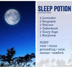 Diffuser Blend Sleep, Sleep Potion, Essential Oils Uses Chart, Essential Oils For Pain