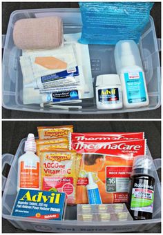 first aid supply list for medical kit for college students Medical Kit List, Survival Journal, Baby First Aid Kit, First Aid Kit Checklist, Dorm Gifts, Medicine Kit, College Supplies