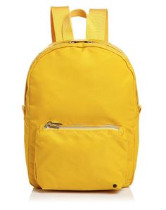 State Women's Yellow Lorimer Mini Backpack B4018 Details & Care Top handle, 2.5" drop.  Adjustable backpack straps.  Dimensions: 9.55"w x 4.1"d x 13.8"h.  Zip closure.  Exterior zip pocket, interior laptop sleeve.  Silver-tone hardware.  For every state bag purchased, one will be delivered to a child in need packed with essential tools for success. Yellow Nylon Backpack For Everyday Use, Affordable Yellow School Backpack, Cheap Yellow School Backpack, Everyday Rectangular Yellow Backpack, Affordable Yellow Functional Backpack, Casual Yellow Nylon Backpack, Yellow Nylon Travel Backpack, Functional Yellow Nylon Backpack, Yellow Mini Backpack