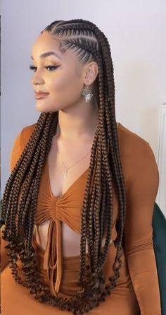 Large Fulani Braids Hairstyles, Fulani Braids Large, Protective Cornrow Hairstyles, Fulani Braids For Black Women, Large Fulani Braids, Workout Braids, Quick Braid Styles Black Hair, Hair Braid Patterns, Short Box Braids Hairstyles