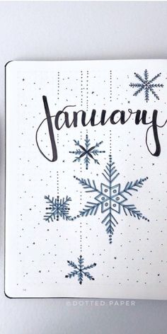 January Bullet Journal January Bujo, Bullet Journal Spread Ideas, Journal Spread Ideas, Journal January, Bujo Spreads, December Bullet Journal, Chalkboard Calendar, January Bullet Journal, Kalender Design