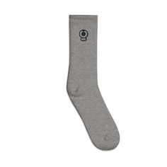 🧵 Product Details These unisex socks are made of 80% cotton, 17% polyester, and 3% spandex for a soft, comfortable feel. They have a cushioned sole for added comfort and vitality and are machine washable for easy care. The soles of the socks feature a brand logo watermark, ensuring premium quality. These socks were made in the USA with the utmost care and attention to detail. Whether you're running a marathon or just running errands, these socks will keep your feet feeling great all day long. * Baby Denim Jacket, Running A Marathon, Embroidered Socks, Logo Watermark, Baby Jeans, Socks Gift, Baby Jacket, Quality Hats, Bachelorette Weekend