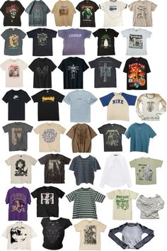 2000s Shirts, Desain Tote Bag, Funky Outfits, Stil Inspiration