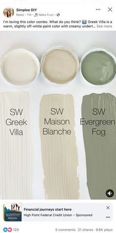 an image of paint colors on facebook