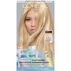 Find L'oreal Paris Feria Multi-faceted Shimmering Permanent Hair Color, 11.21 Bad To on eBay in the category Health & Beauty>Hair Care & Styling>Hair Extensions & Wigs>Hair Extensions. Loreal Paris Feria, Feria Hair Color, Blue Black Hair Color, Edgy Hair Color, Pearl Blonde, Bold Hair Color, Overnight Beauty, Dyed Blonde Hair, Hair Color Chart