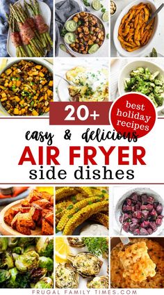 20 easy and delicious air fryer side dishes